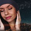 woman listening to free audio tracks