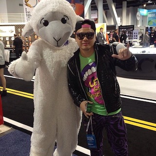 Cirrus and DJ Lucky Lou of LMFAO